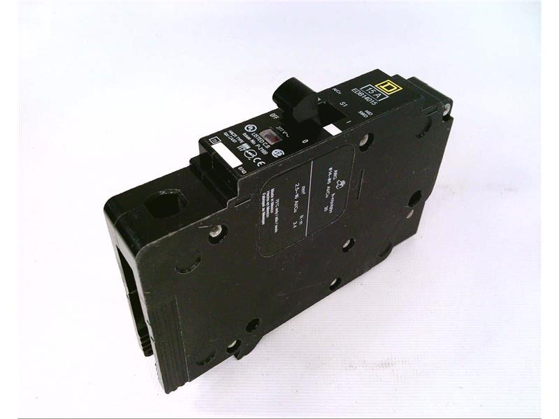 Выключатель автоматический E Frame, 1P, 15 А, D, 18/25 kA, 277 V, EDB14015, Schneider Electric